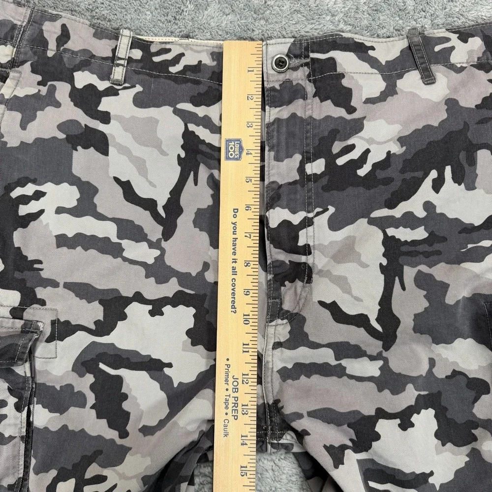 Levis Ace Cargo‎ Pants Mens Size 44x29* Gray Camo Relaxed Fit Utility READ